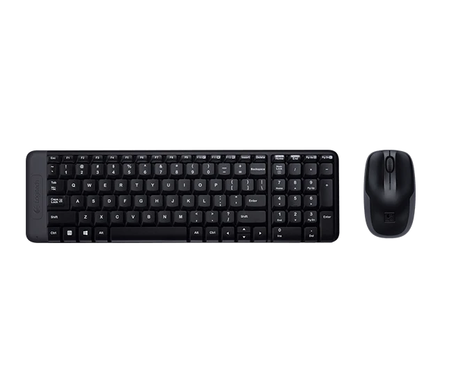 لوحة المفاتيح اللاسلكية Logitech MK220