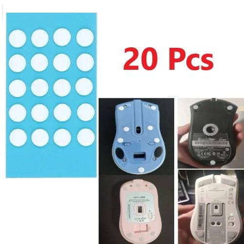 Universal dot mouse skates feet – 20 PCS