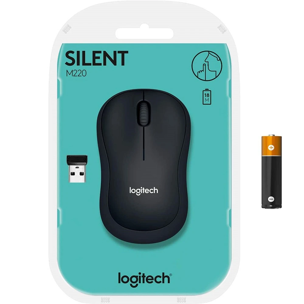 Logitech M220 Silent Wireless Mouse M220 910-004878