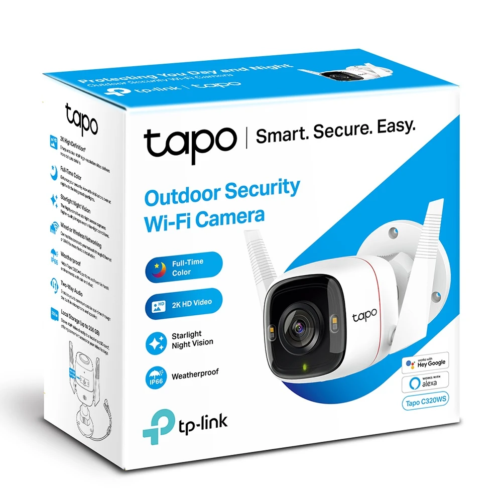 TP-Link Tapo C320WS Outdoor Wi-Fi Security Camera