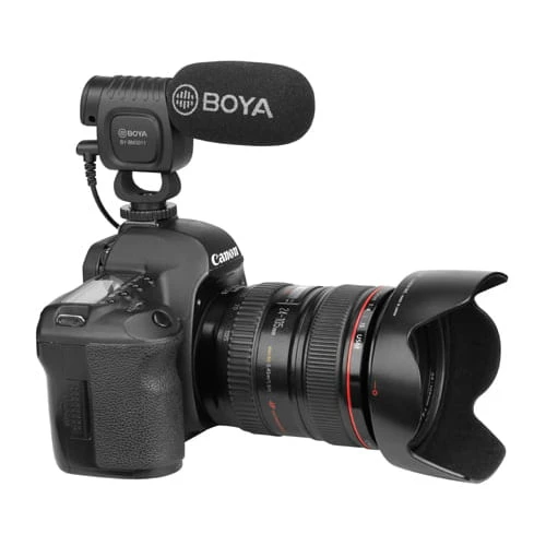Boya-Microphone supact {ntergrated shock mount // 1/4 ″ -20 Socket للاستخدام مع Boom Pole} BY-BM3011