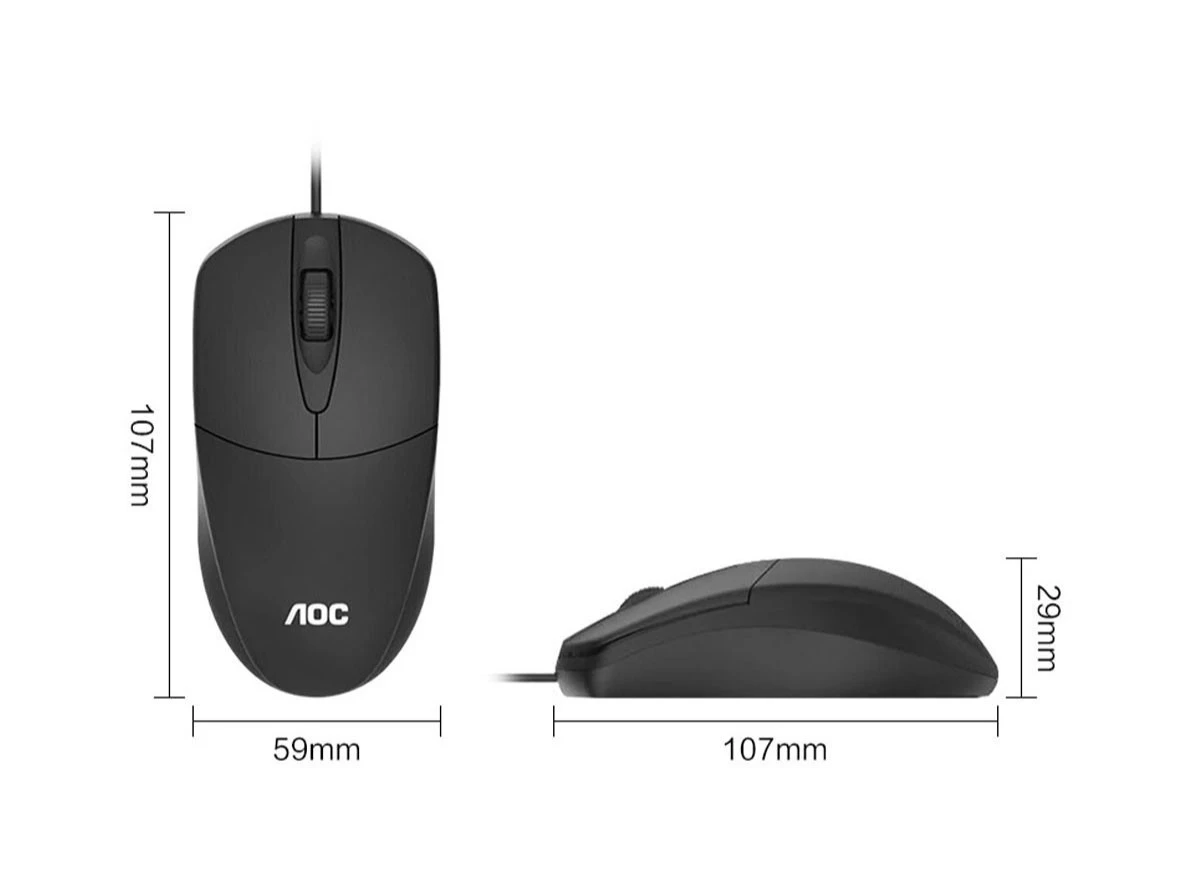 AOC الماوس السلكية USB [MS121]