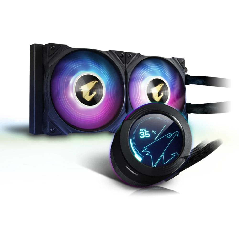 Gigabyte Aorus Waterforce X 240 (مع عرض LCD AIO COWNER) [AORUS Waterforce x 240]