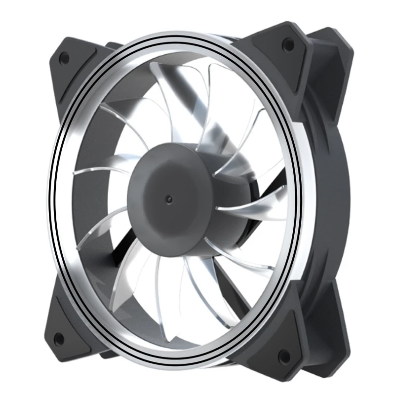 Orico Case Fan RGB Loops 120*120*25mm (6pin)-[Orico-CSF-2Sy-6P-BK-BP]