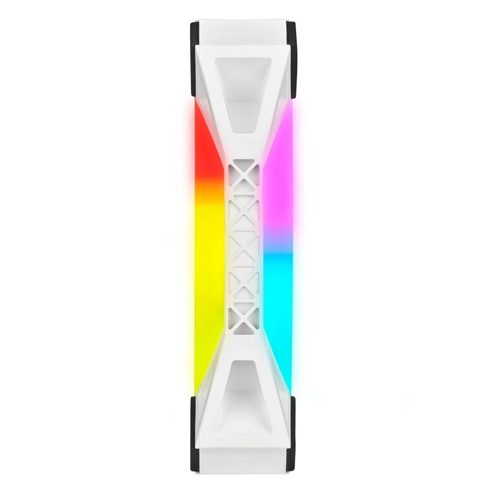 Corsair ICUE QL120 RGB 120mm PWM White Fan-Pack Single [CO-9050103-WW]