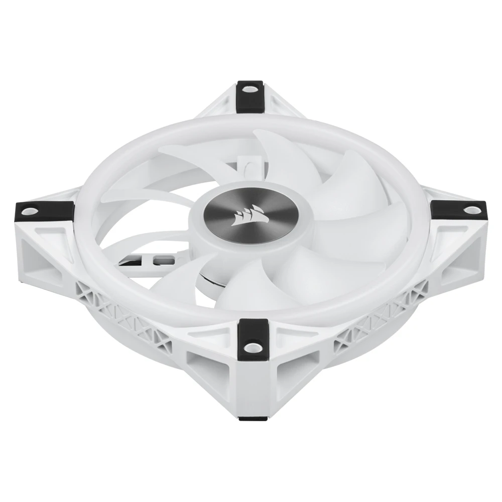 Corsair ICUE QL120 RGB 120mm PWM White Fan-Pack Single [CO-9050103-WW]