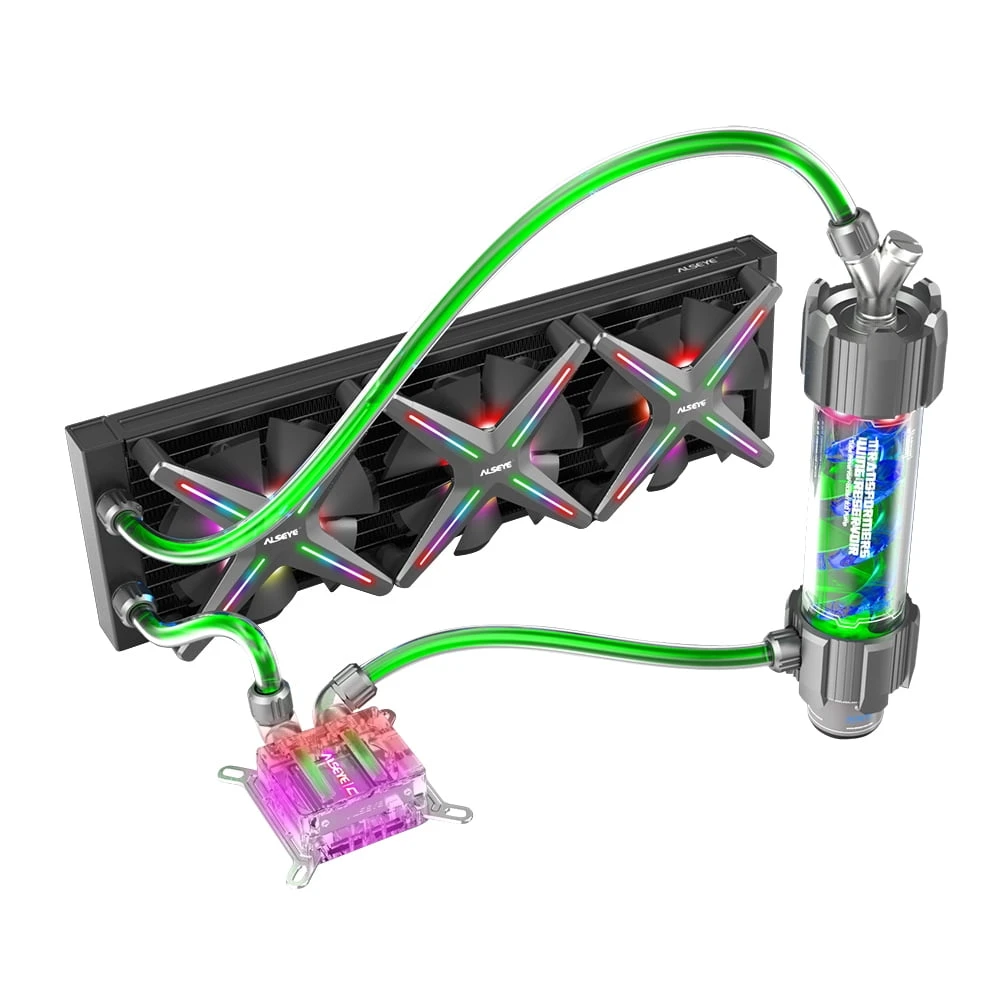 ALSEYE Xtreme DIY Liquid Cooler X360 (Fan: 120mm // Radiator: 360mm // RGB) [ X360 DIY ]