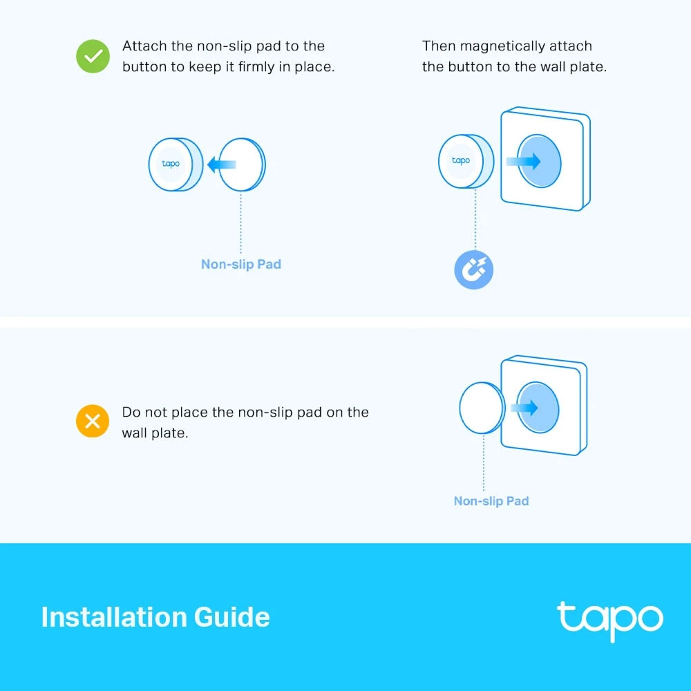 TP-Link Tapo Smart Remote Dimmer Switch [Tapo S200D]