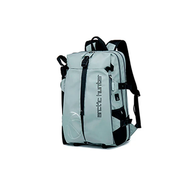 Arctic Hunter B00391 Sports Paptop Sports and Travel Backpack - Gray