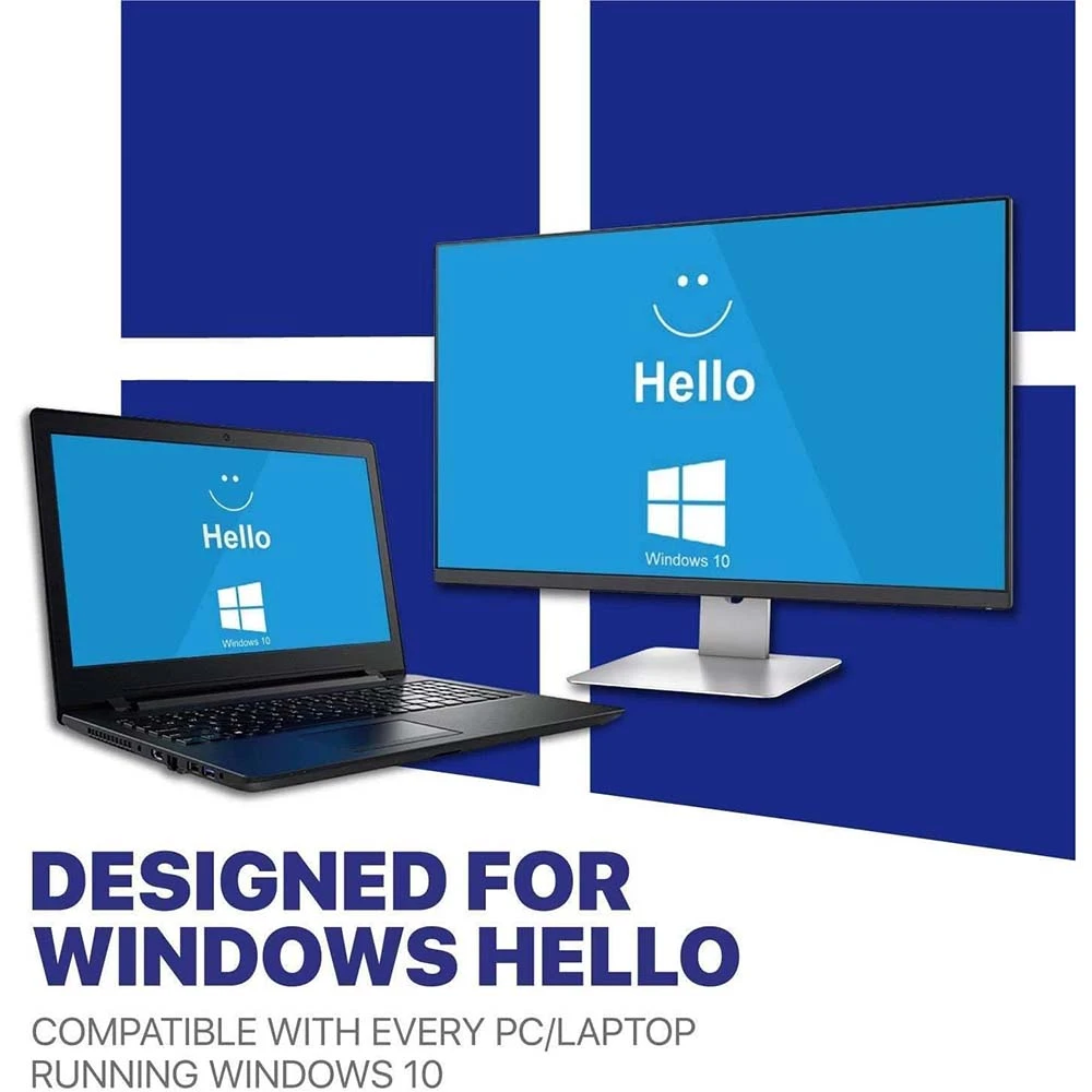 وحدة قارئ بصمات الأصابع USB لعمل قفل الأمان لنظام التشغيل Windows 10 و Windows 11