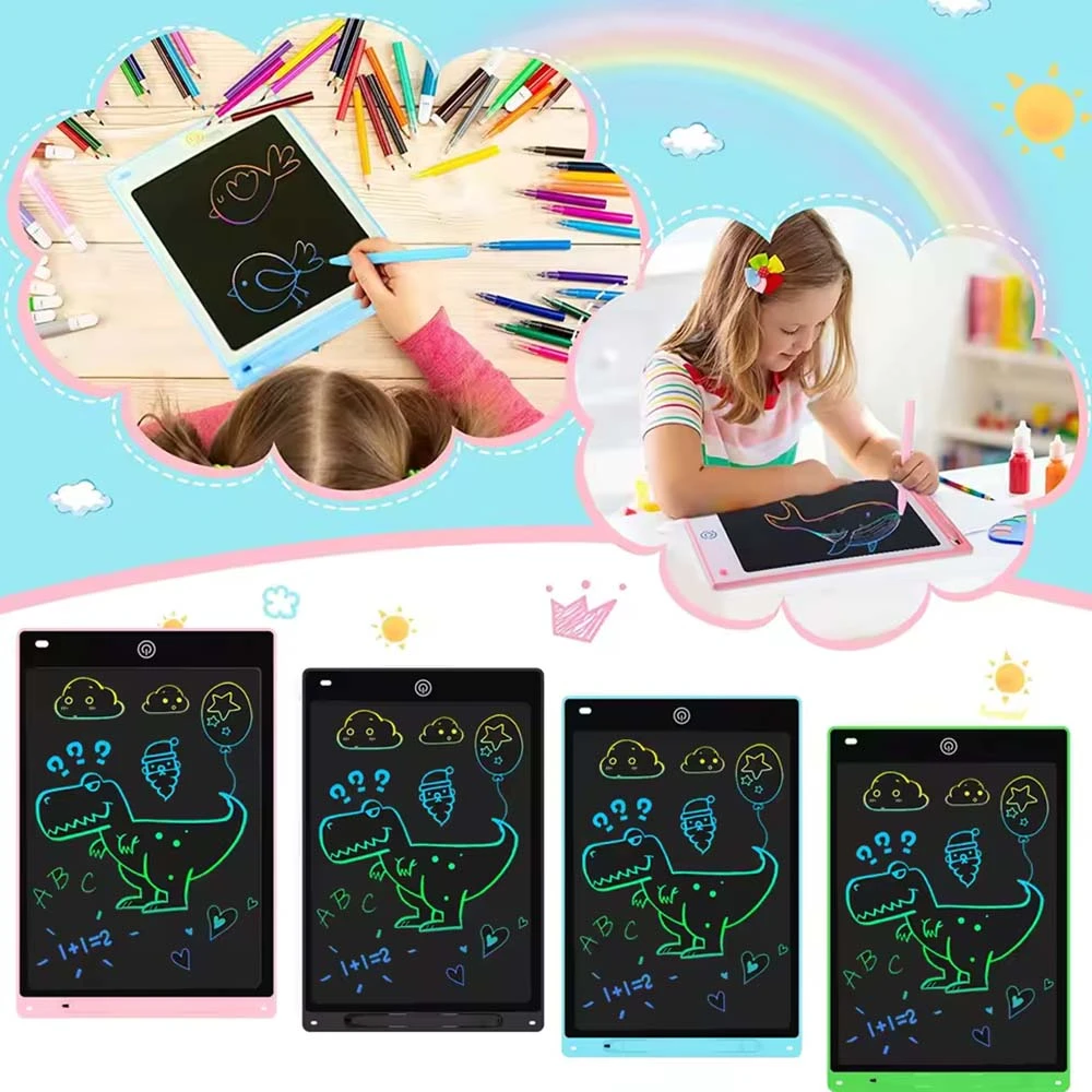 رسم الكمبيوتر اللوحي للتصميمات الرسومية الإلكترونية للأطفال