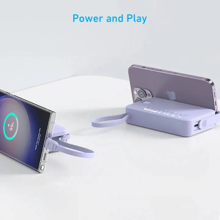 Anker 335 Power Bank Powercore 22.5W – 20000mAh – violet color – A1647HV1