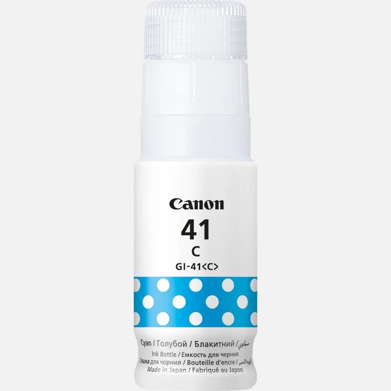 Canon 41 Cyan Ink Small Bottle 70ml GI-41SC