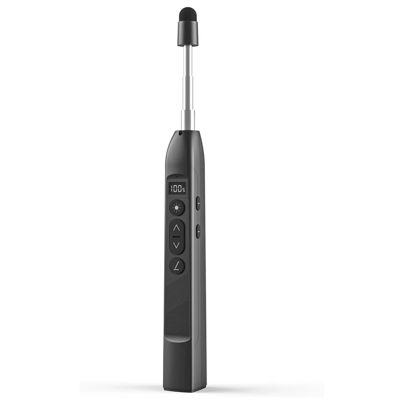 Wireless Laser Pointer Multi Functional Whiteboard Teaching Whip Flipping Pen S18 Pro