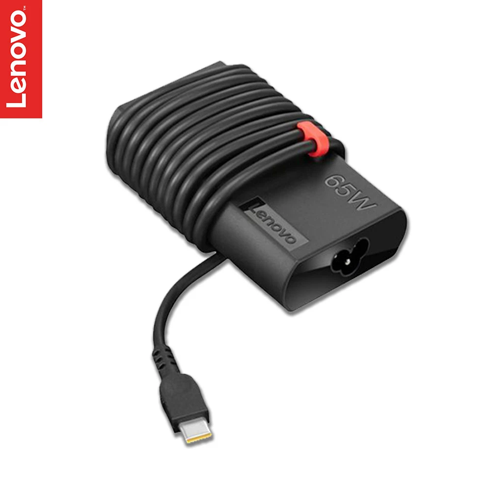Lenovo ThinkPad 65W -C Slim AC Adapter Power Targing Original (USB Type -C) -4x20V24682