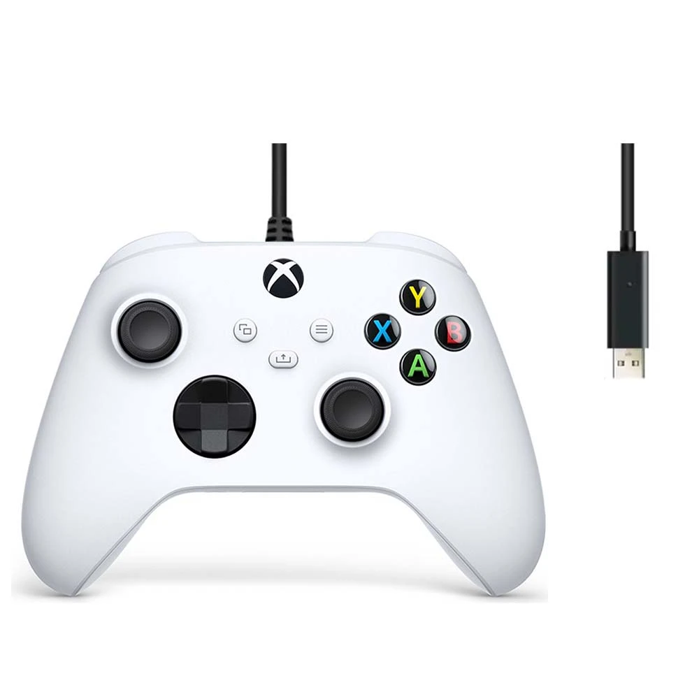 وحدة التحكم السلكية Gamepad لنسخة Series Series (2.2 متر USB) (اللون الأبيض)