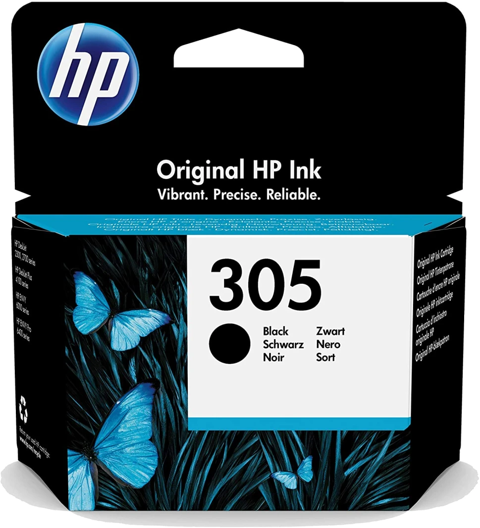 HP 305 Black Original Ink Cartridge [3YM61AE]