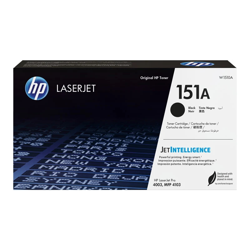 HP 151A خرطوشة الحبر الأسود Laserjet [W1510A]