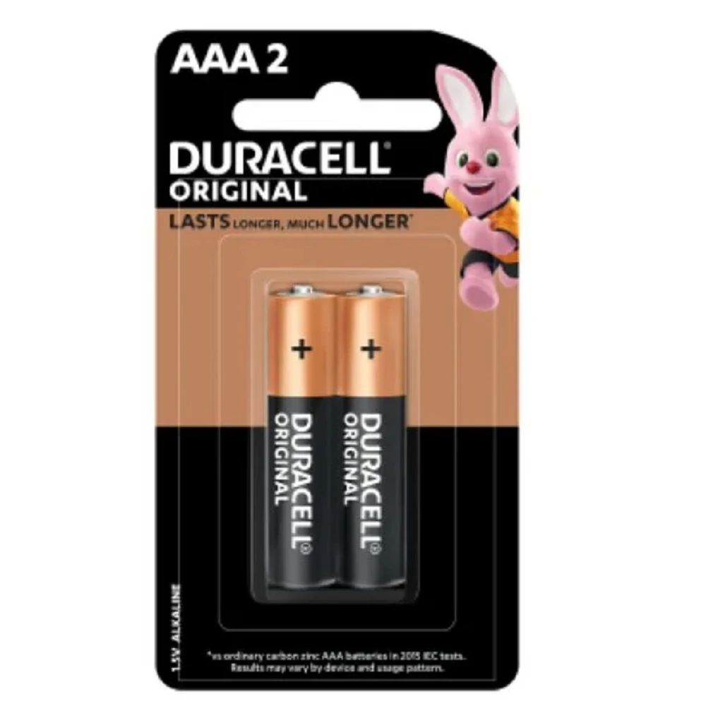 بطاريات Duracell AAA 2 PCS