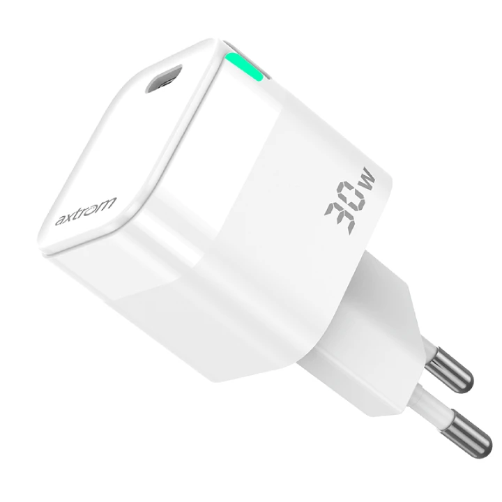axtrom type-C mini wall charger 30W AWC30WPDLED