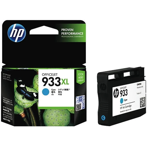 HP 933XL High Livel Cyan Original حبر خرطوشة الحبر CN054AE