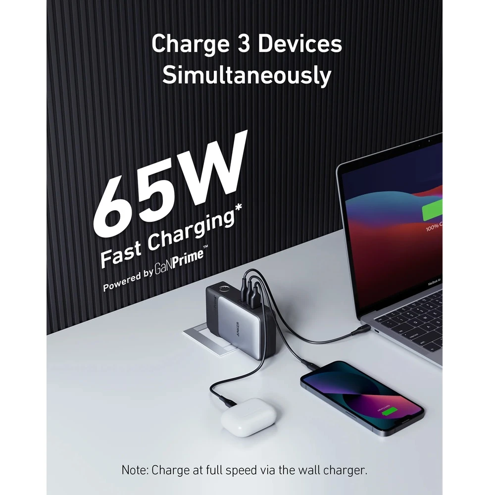 Anker 733 Ganprime Powercore Bank 65W A165111