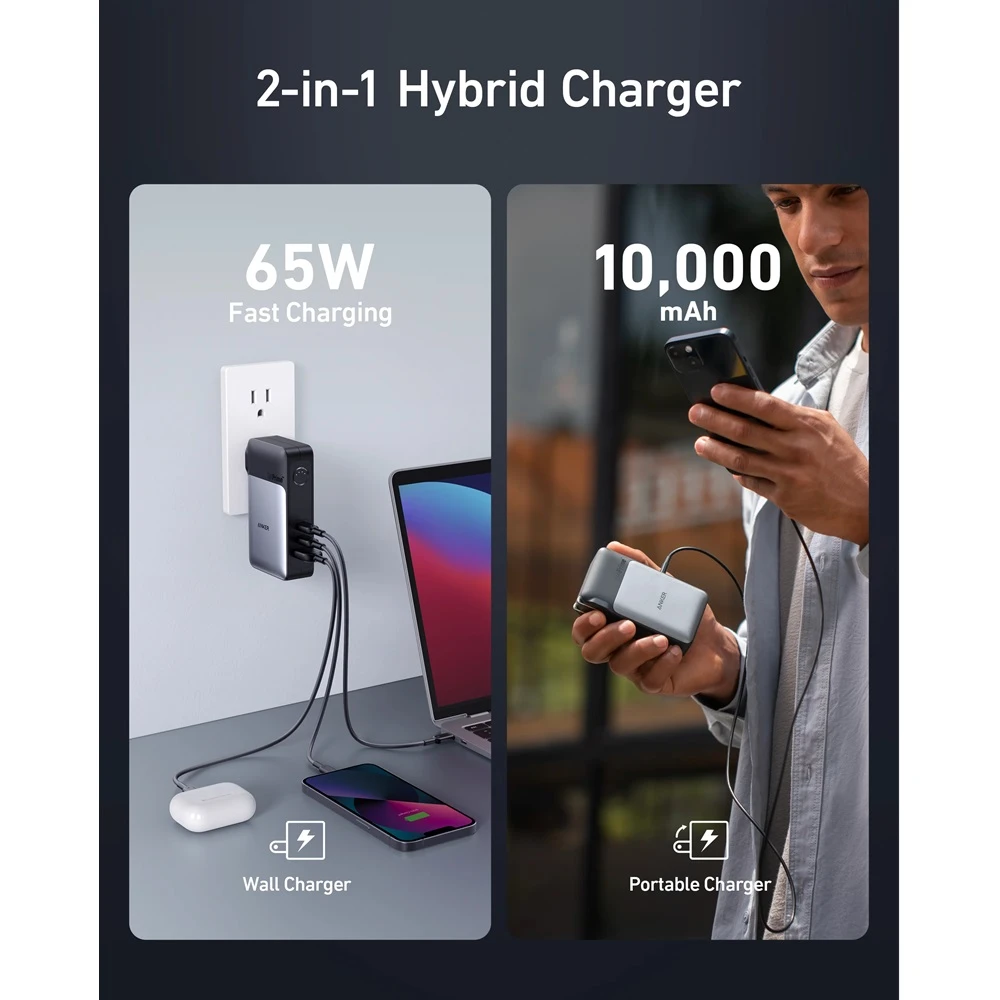 Anker 733 Ganprime Powercore Bank 65W A165111