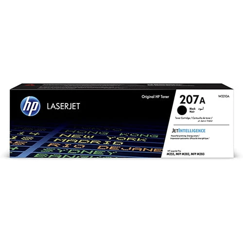 HP 207A أسود أصلي من خرطوشة الحبر الليزر [W2210A]