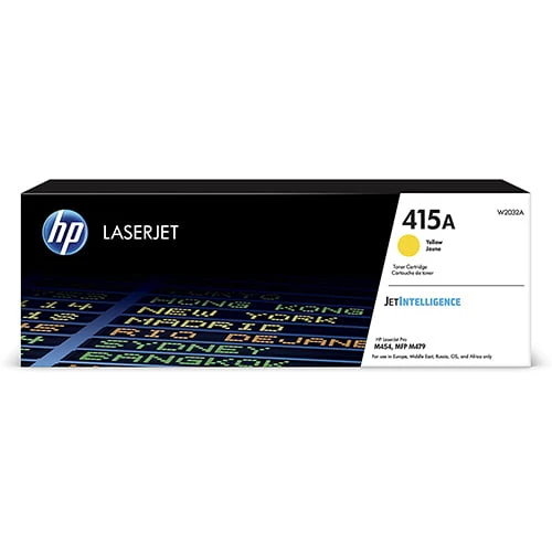 HP 415A الأصفر الأصفر Laser Jet Toner Cartridge {W2032A}