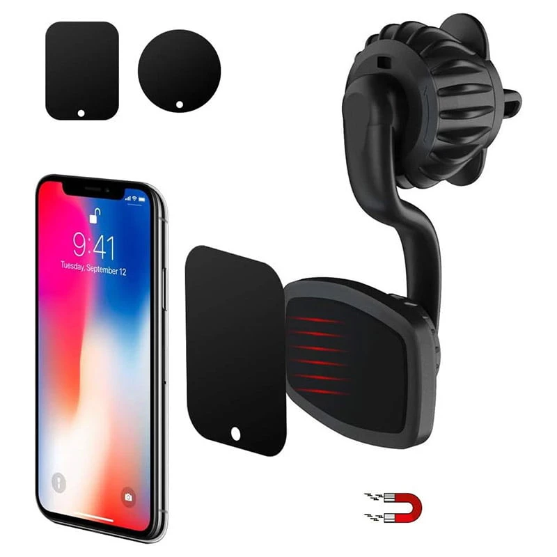 Magnetic Air Vent Mount للأجهزة المحمولة للهاتف [F5 + F7]
