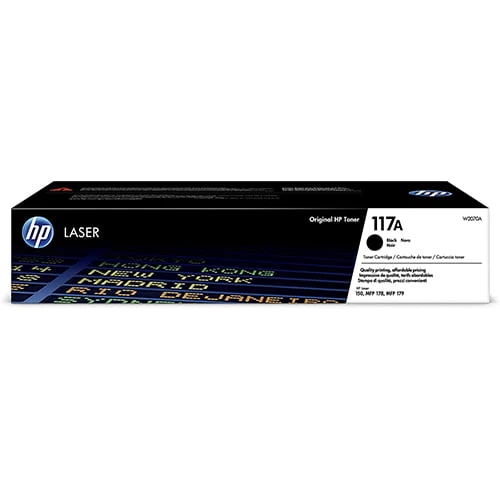 HP 117a أسود أصلي خرطوشة الحبر الليزر [W2070A]