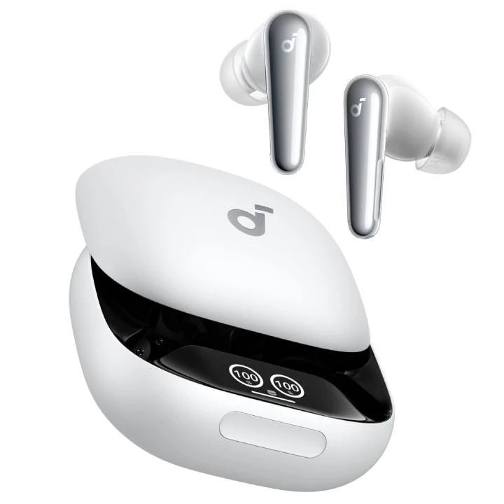 Anker Soundcore Liberty 4-Pro Noise إلغاء سماعات الأذن اللاسلكية الحقيقية-A3954H21-أبيض