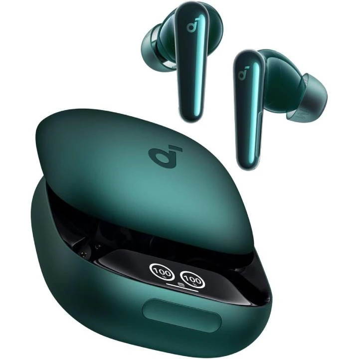 Anker Soundcore Liberty 4-Pro Noise إلغاء سماعات الأذن اللاسلكية الحقيقية-A3954H61-أخضر