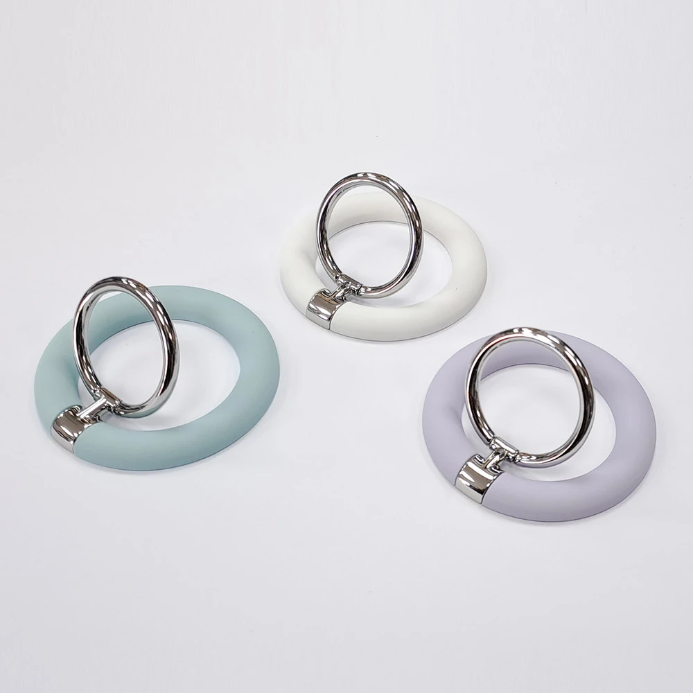 Pisen Ring Magnet Mobile Phone Holder (White / Blue / Purple) [ LV-ZJ04 ]
