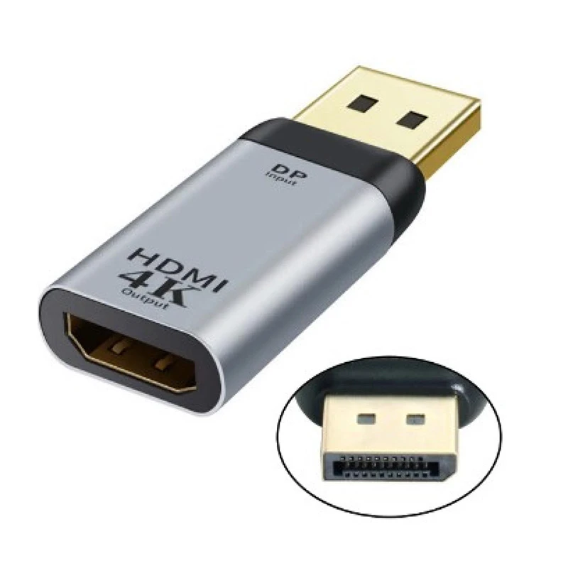 Haing Display-Port to HDMI Adapter [Hi-D100-DTH]