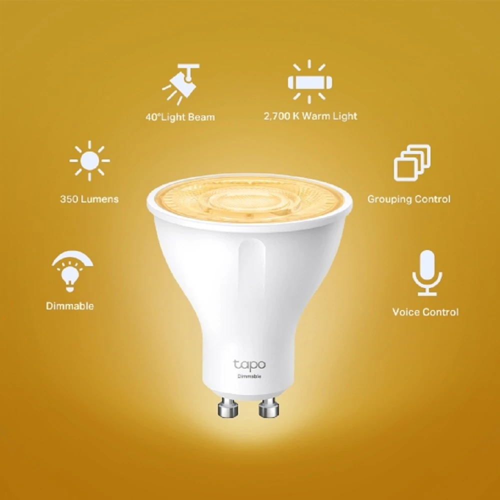 TP-Link Tapo Smart Wi-Fi Spotlight ، Tapo L610 dimmable