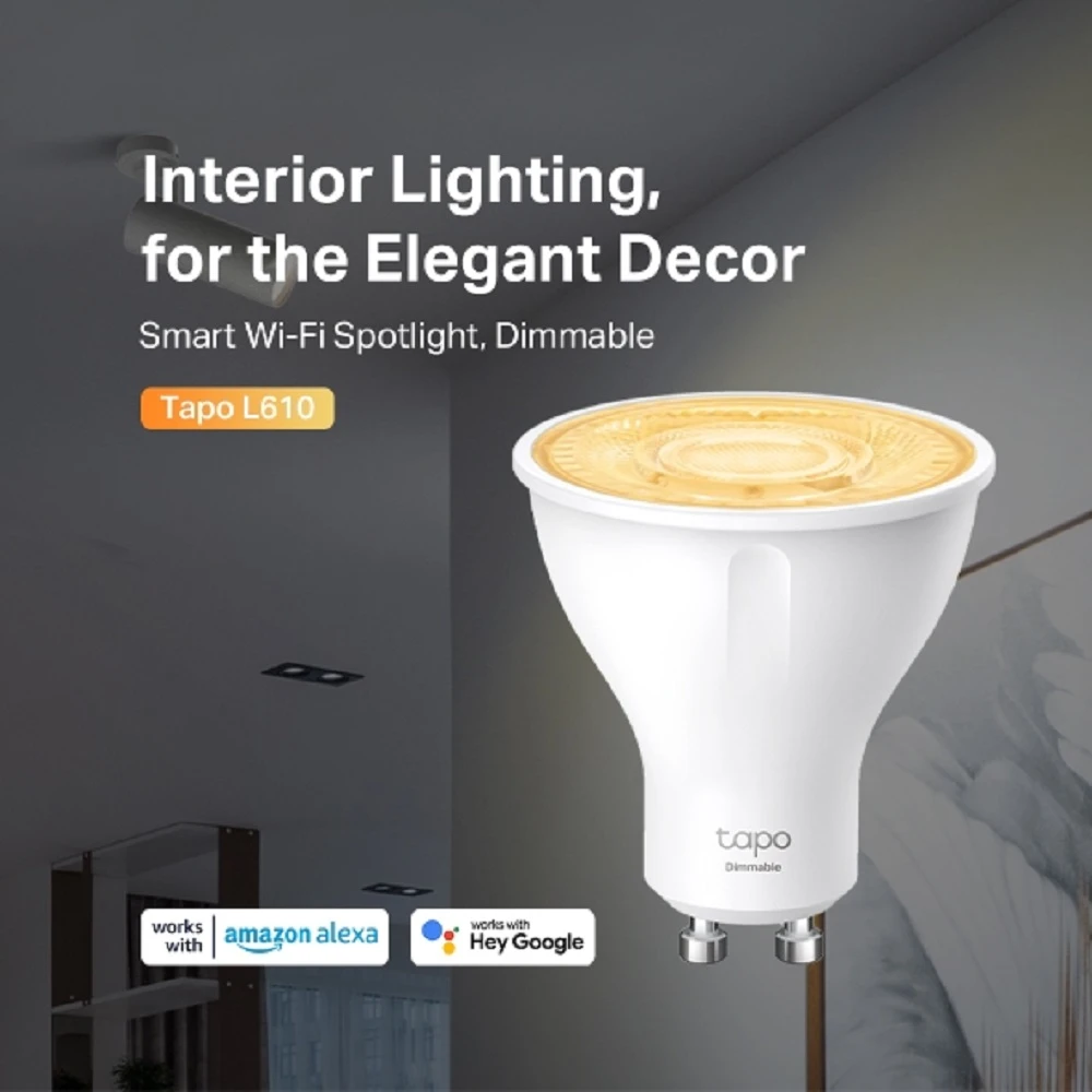 TP-Link Tapo Smart Wi-Fi Spotlight ، Tapo L610 dimmable