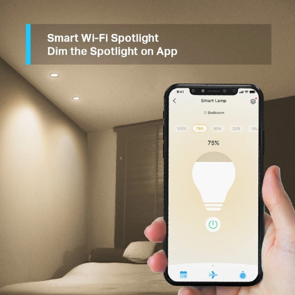 TP-Link Tapo Smart Wi-Fi Spotlight ، Tapo L610 dimmable