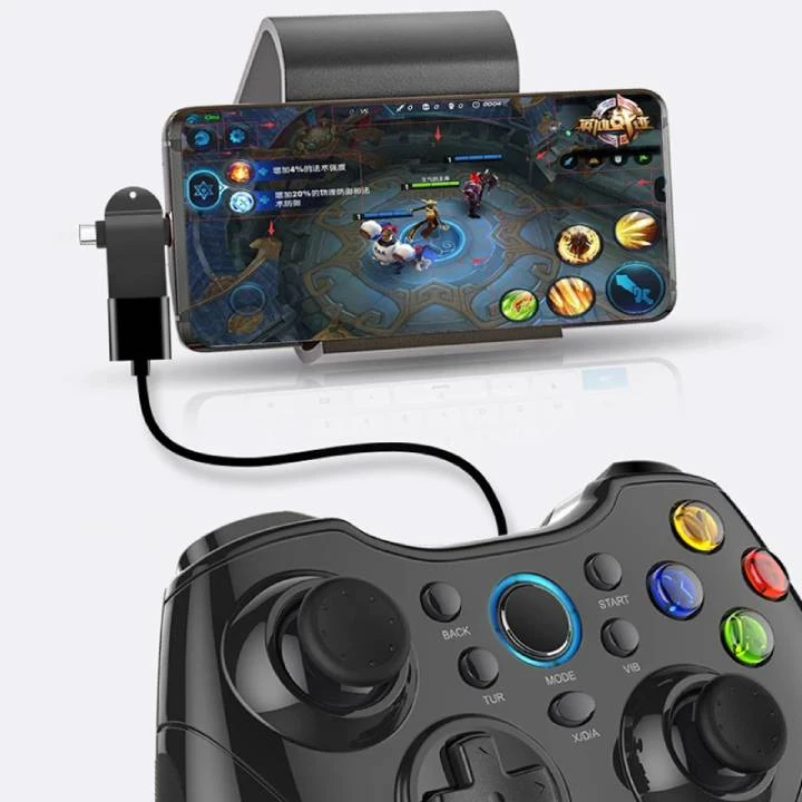 محول OTG مع موصلات Type-C و Micro-USB