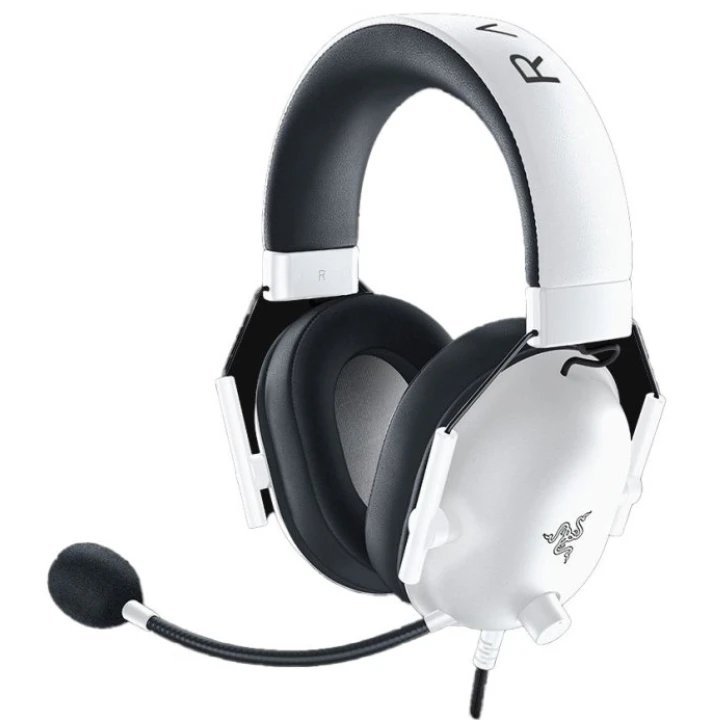 Razer Blackshark V2 X- اللون الأبيض-RZ04-03240700-R3U1