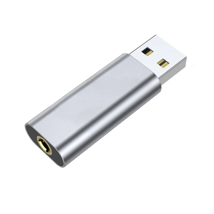 الثقة في USB 2.0 صوت بطاقة الصوت USB إلى 1 JACK 3.5 ملم محول