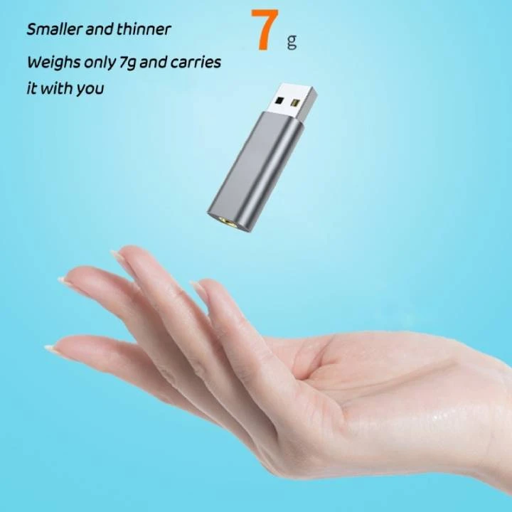 الثقة في USB 2.0 صوت بطاقة الصوت USB إلى 1 JACK 3.5 ملم محول