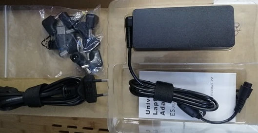 HuntKey Universal Laptop Charger  Adapter Ultra Edition 65W ( 18.5 – 20V ) HKA06519533-8J