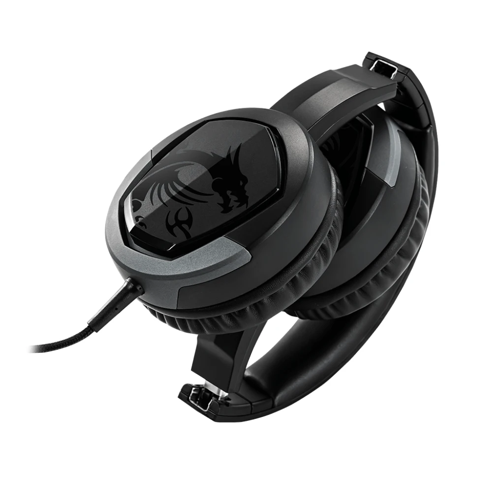 MSI IMMERSE GH30 V2 40mm drivers 3.5mm Jack AUX with Y Splitter (Mic + Speaker)