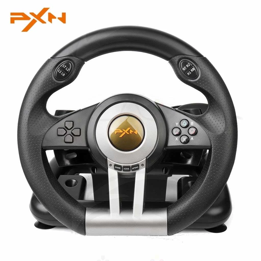PXN 90/180 GREET AMMING WHEEL (Black) [PXN V3 PRO]