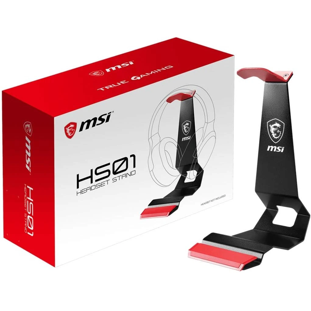 MSI HS01 سماعة الرأس Standsy و Solid