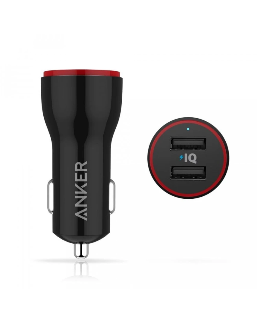 ANKER POWER DRIVE 2-PORT 24W شاحن للهواتف الذكية [A2310H11]