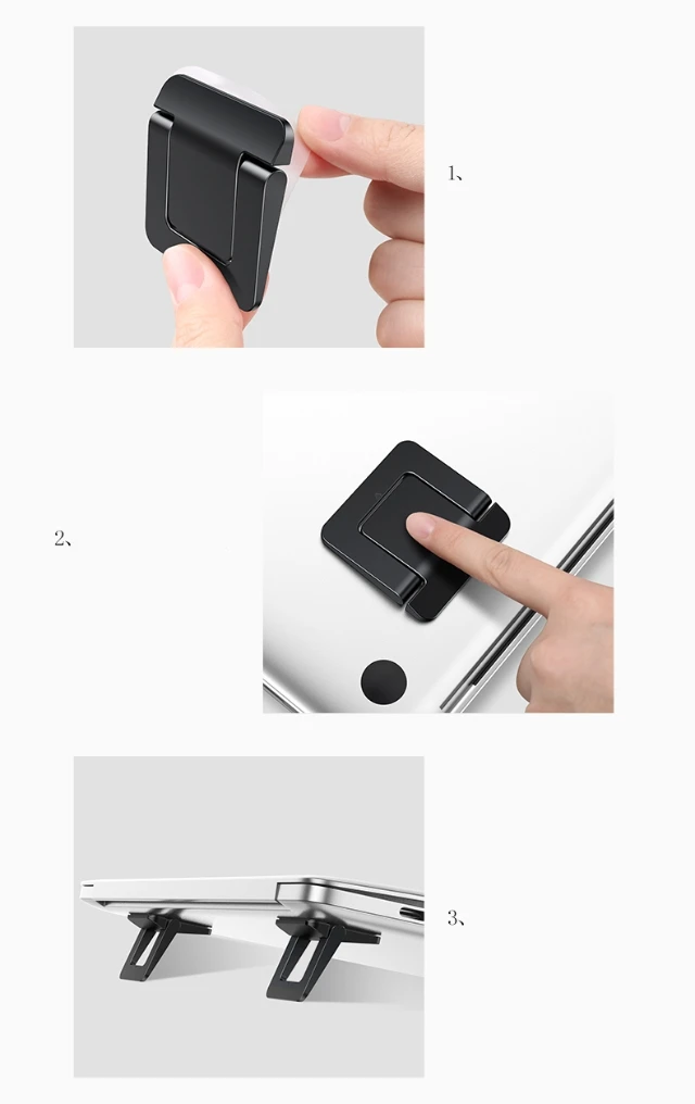Frostwind - Mini Portable Captop Stand {Metal Body // عالية الجودة}