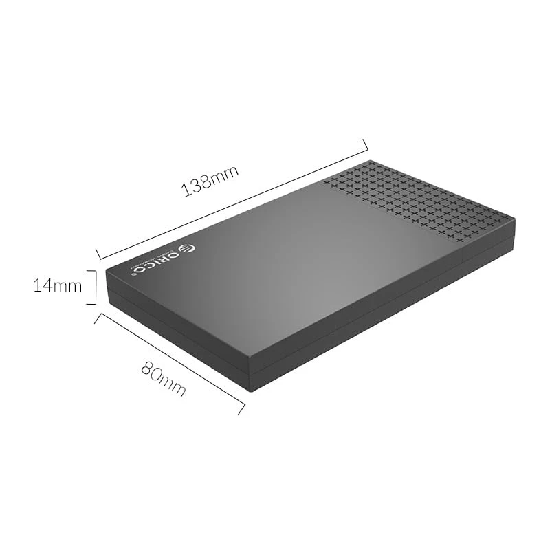 ORICO 2.5 بوصة USB Type-C الصلبة العلبة 2526C3