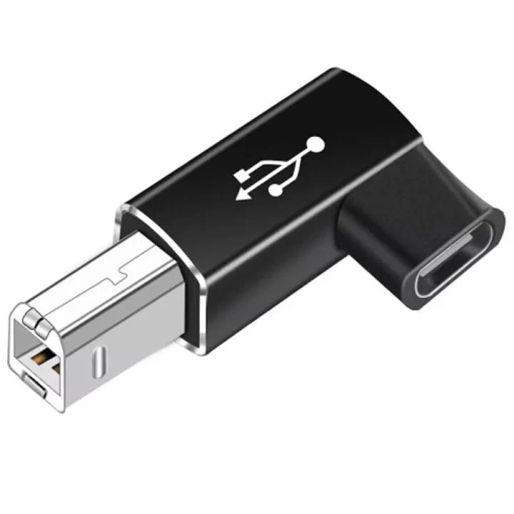 USB Type-C إلى النوع B من الذكور (واجهة طابعة USB) محول الطابعات
